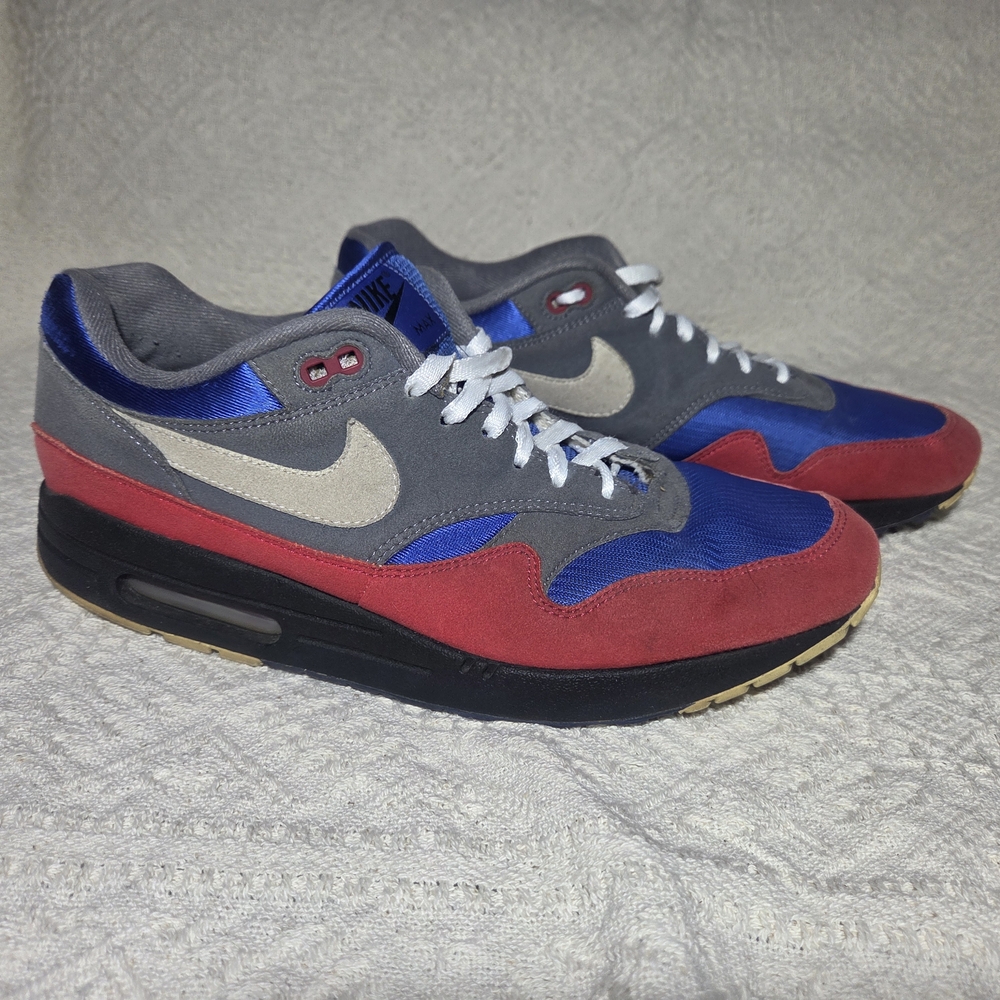 Nike Air Max 1 OG Anniversary "Game Royal/Red" Size 11 - Rare